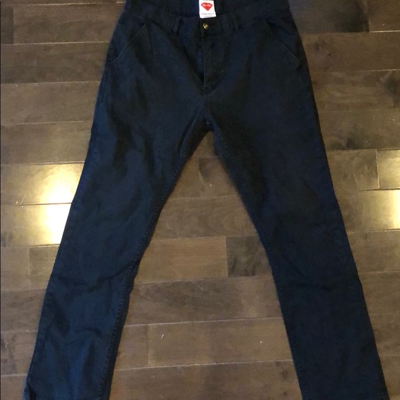 CHOCOLATE Skateboard Pants DIAMOND CHINO BLACK